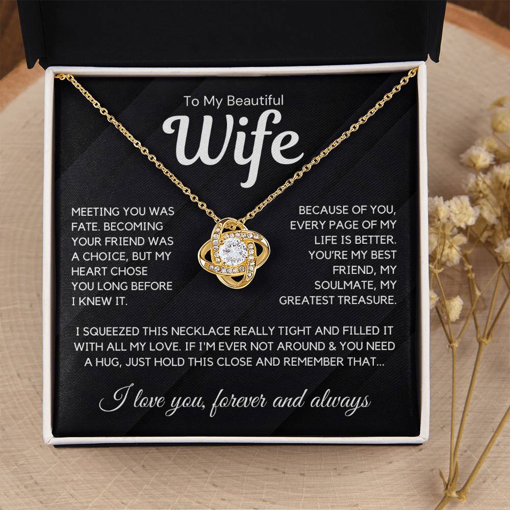 To My Beautiful Wife (My Heart Chose You) - Gift From Husband