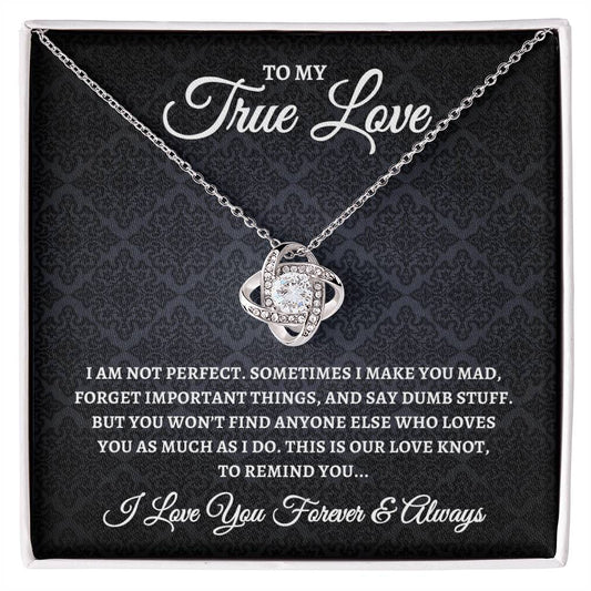 Love Knot Necklace | To My True Love